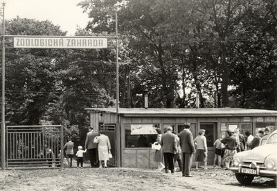 Pokladna a vrátnice zoo (r. 1960)