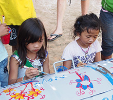 Waste sorting in Kuta Male